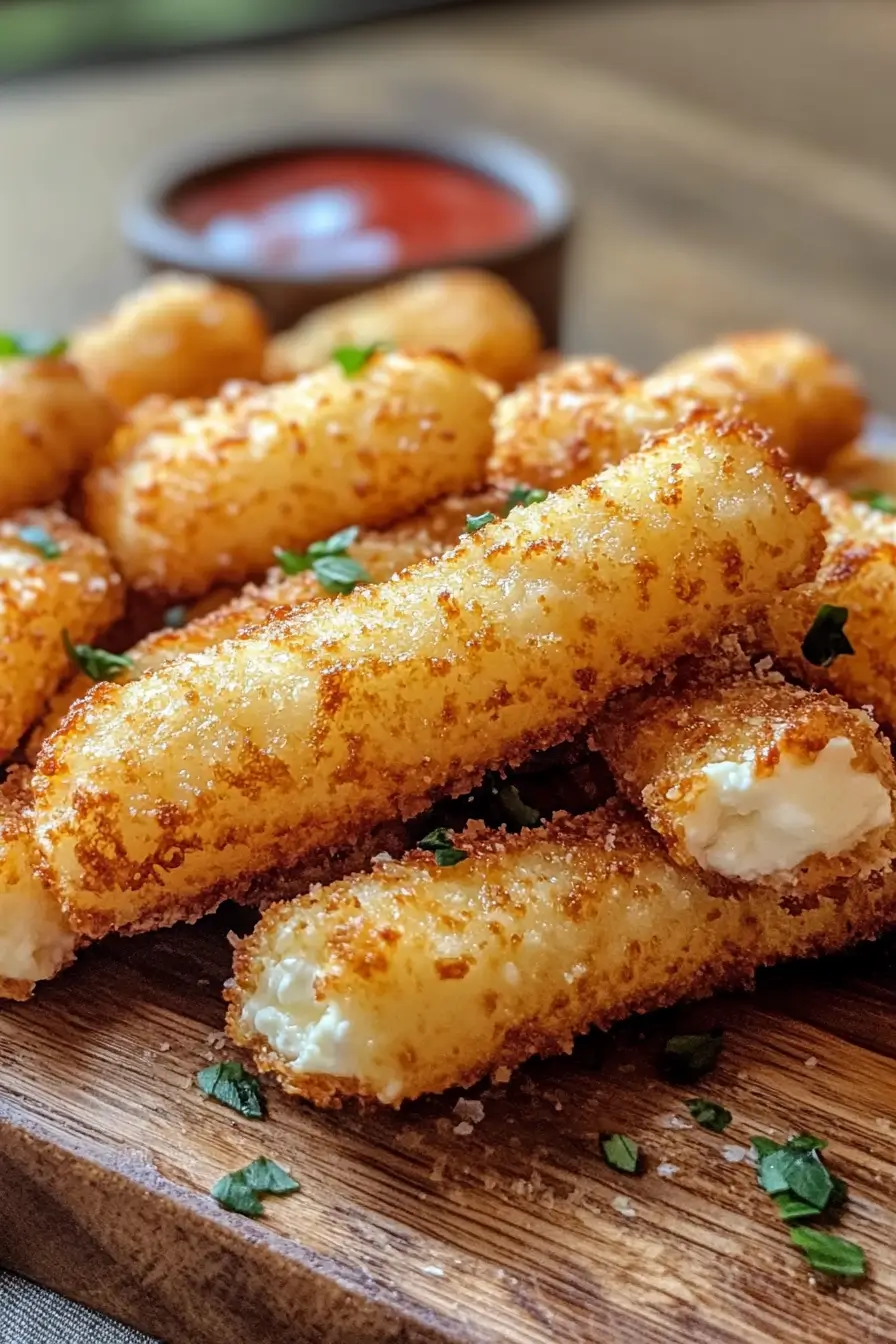 Homemade Mozzarella Sticks