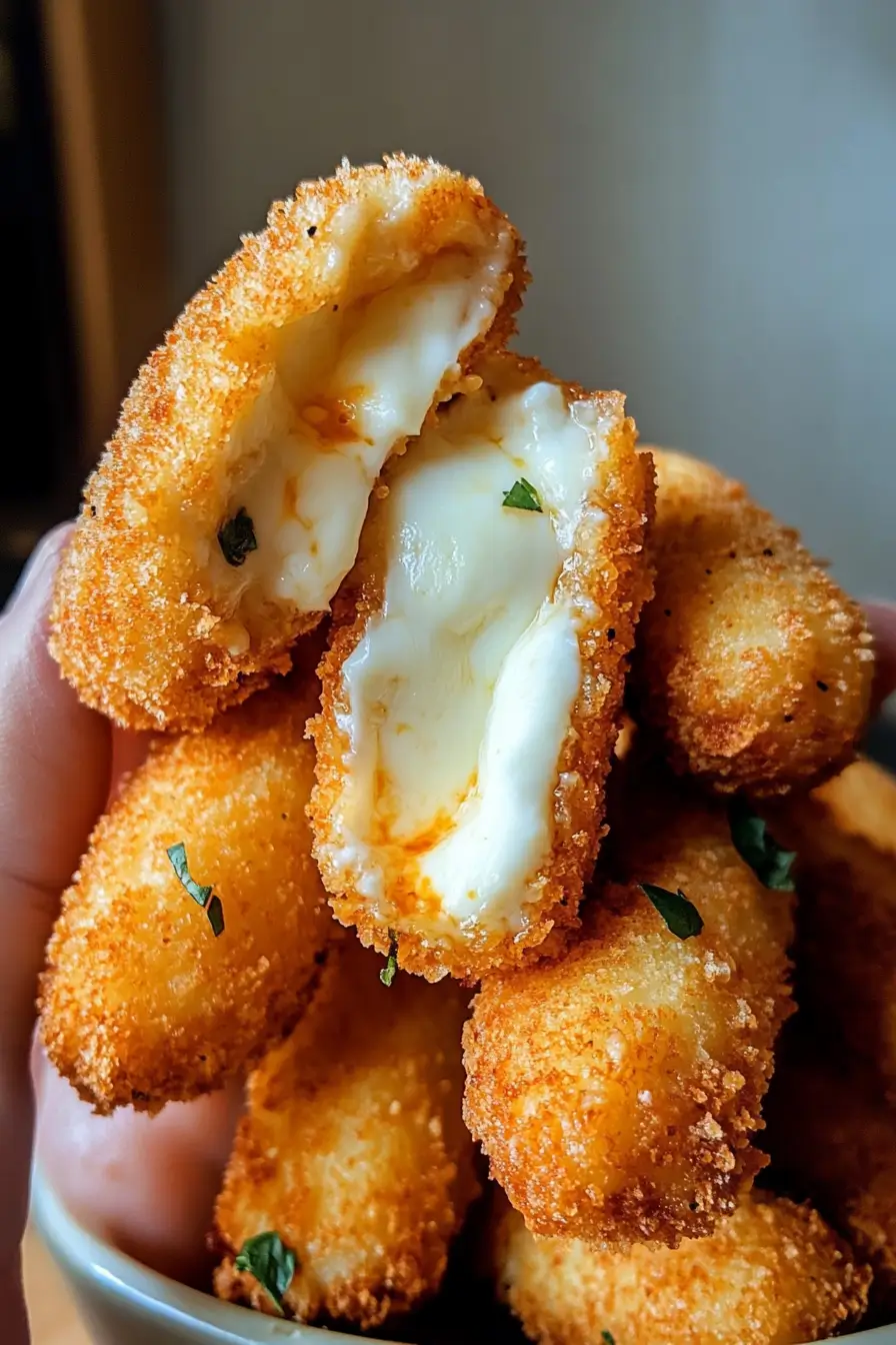 Homemade Mozzarella Sticks