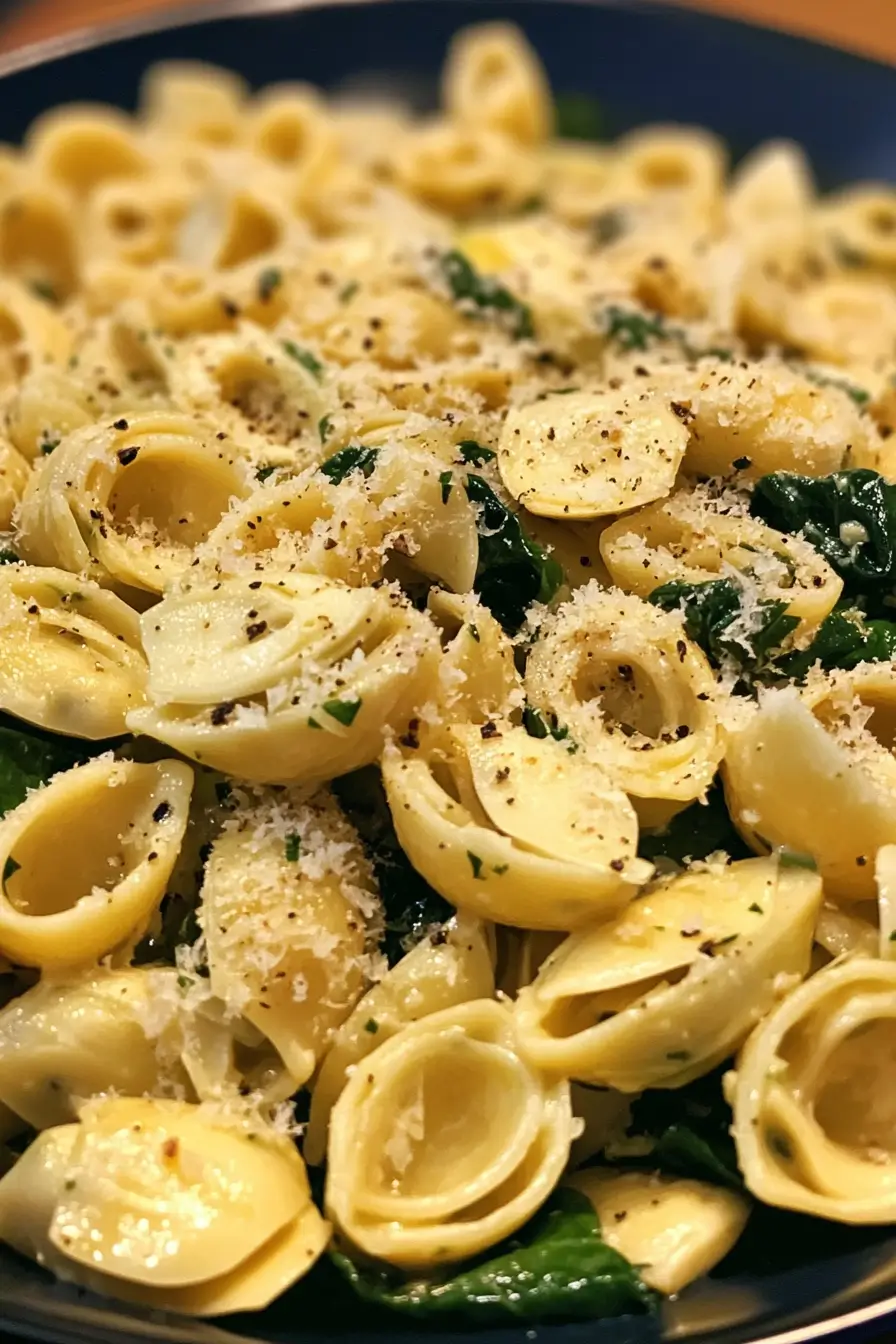 Spinach and Artichoke Pasta Salad