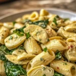 Spinach and Artichoke Pasta Salad